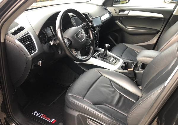 Audi Q5 cena 69999 przebieg: 218000, rok produkcji 2013 z Jastarnia małe 781